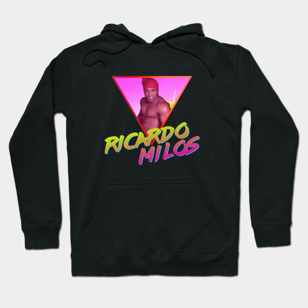 Ricardo Milos Vintage Aesthetic Hoodie by giovanniiiii